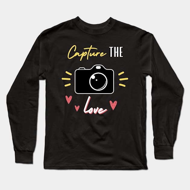 Capture the Love Long Sleeve T-Shirt by Digivalk